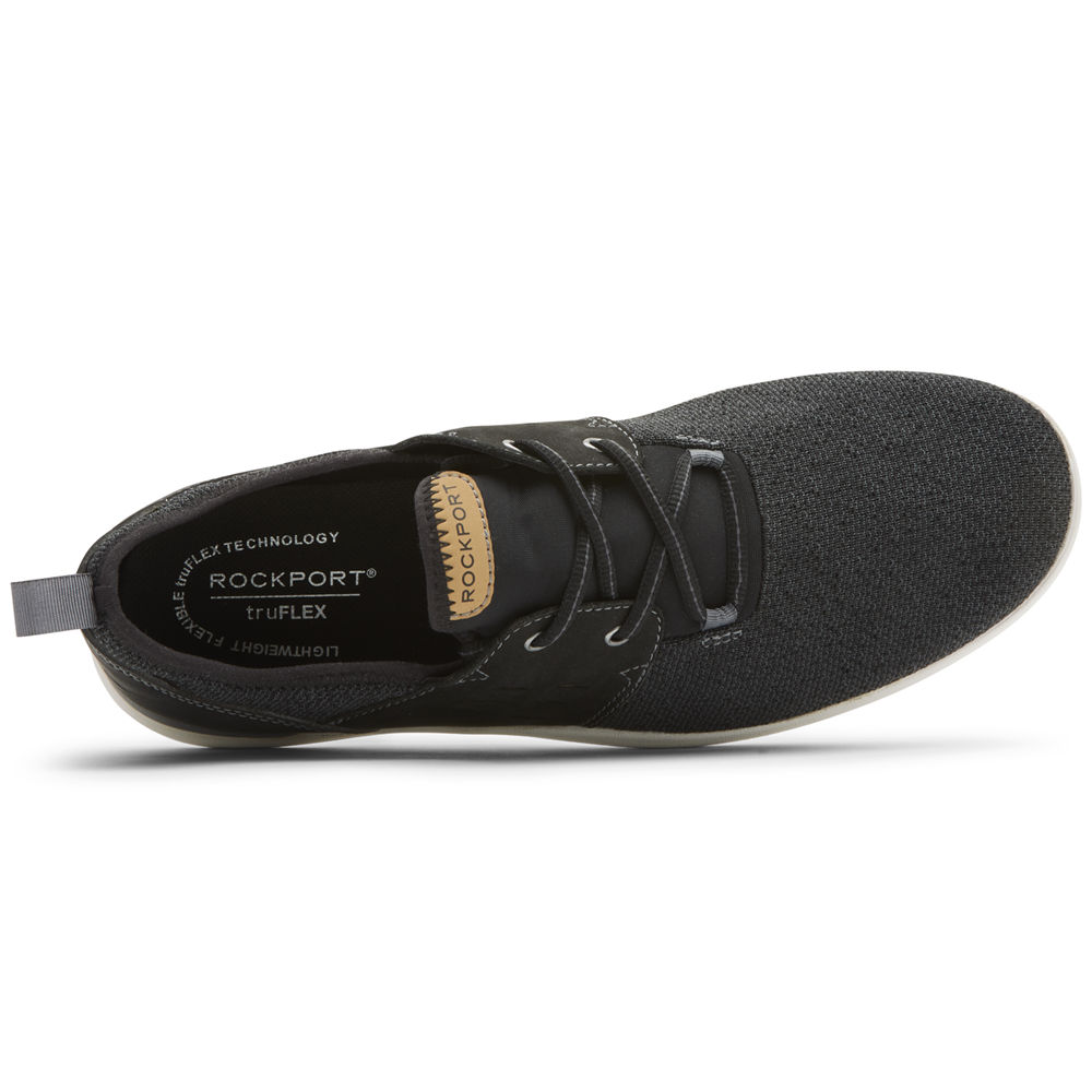 Rockport Sneakers For Mens Black - truFLEX Tie - WL6312079